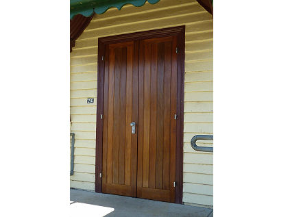 Community Hall Doors