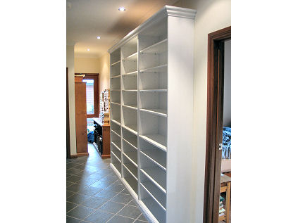 Enamelled Pine Bookshelves